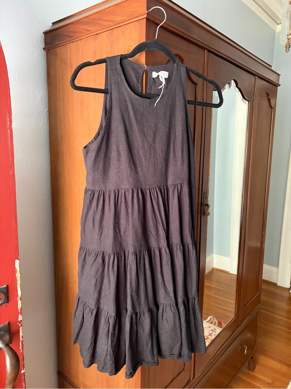 Calvin Klein Black Sleeveless Dress